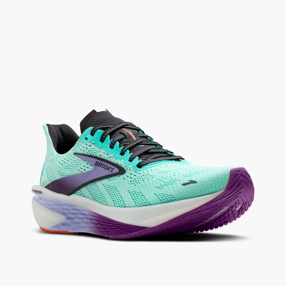 Chaussure d'Athlétisme Brooks Hyperion 2 Violette Lavande Femme | YOW-4972677